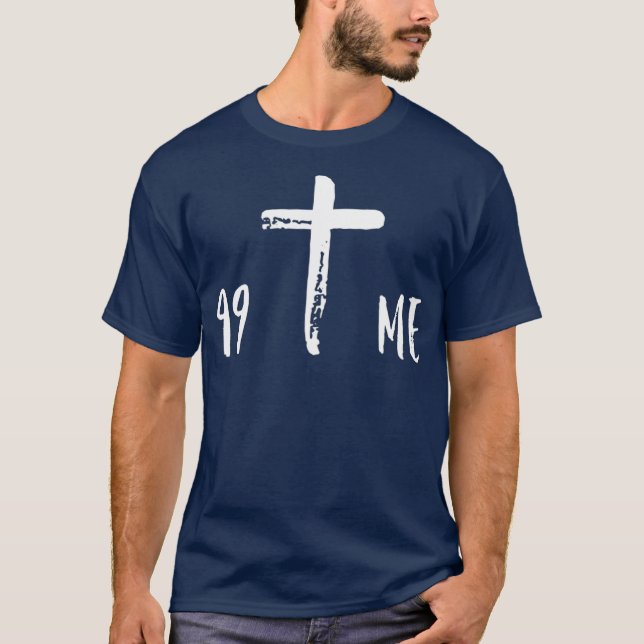 Camiseta Jesús Abandonó el Grupo de Jóvenes 99 Creencia Cri (Anverso)