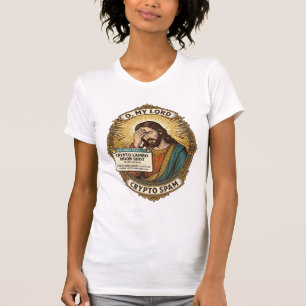 Camiseta Jesús Agregó Spam Crypto Grupo Chat Molestia Humor
