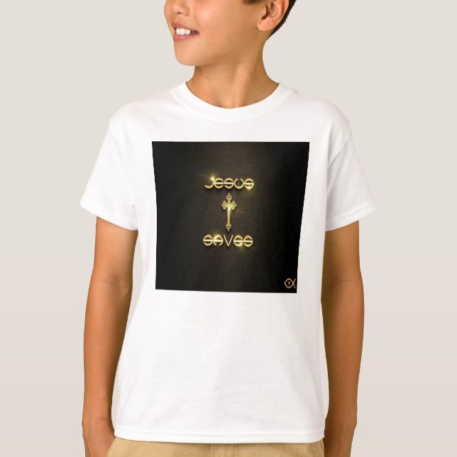 Camiseta Jesús ahorra 2 (Anverso)
