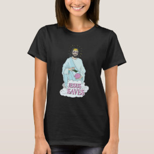 Camiseta Jesús Ahorra Dinero Cerdo Cerdo