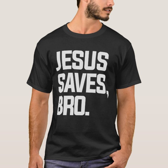 Camiseta Jesús Alimentado Por La Fe Guarda El Diseño Del Br (Anverso)