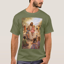 Camiseta Jesús ama a los niños pequeños