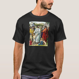 Camiseta Jesús ama a los pequeños niños