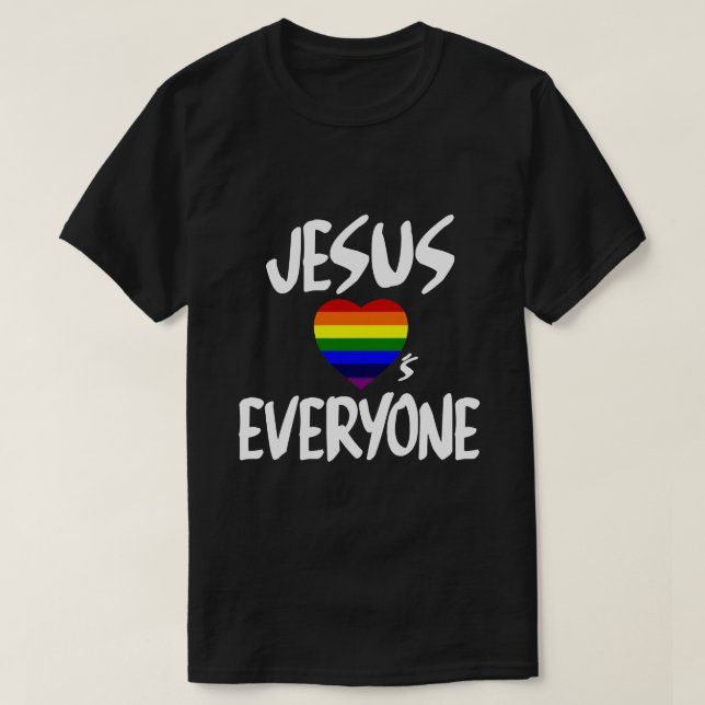 CAMISETA JESÚS AMA CADA UNO (Diseño del anverso)
