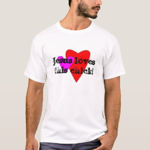 Camiseta ¡Jesús ama este polluelo!