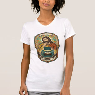 Camiseta Jesús Bandeja de papel de impresora vacía Molestia