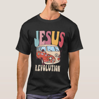 Camiseta Jesús basado en la fe cristiana de la Revolución d