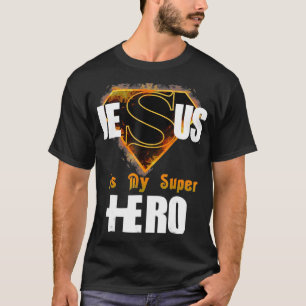 Camiseta Jesús Basado En La Fe De Guay Es Mi Super Héroe