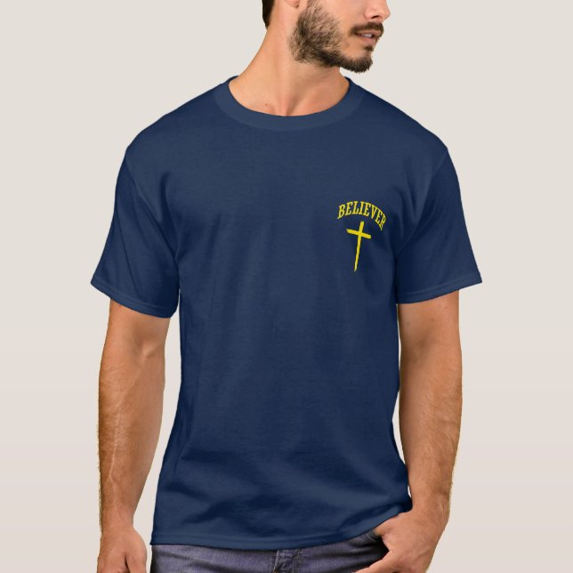 Camiseta Jesus Believer Christian Faith (Anverso)
