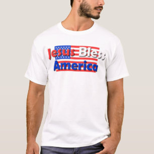 Camiseta Jesús bendice América