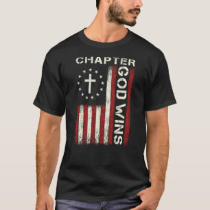 Camiseta Jesús Biblia Cristiana Fe Dios Gana Cruz Bandera R