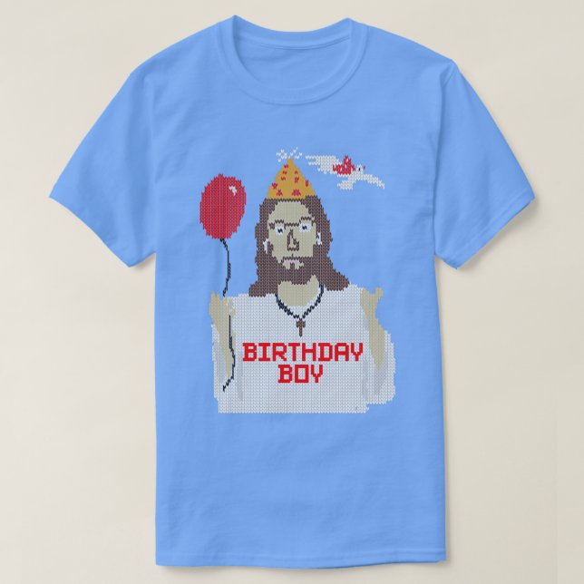 Camiseta Jesus Birthday Boy Christmas Gifts  (Diseño del anverso)