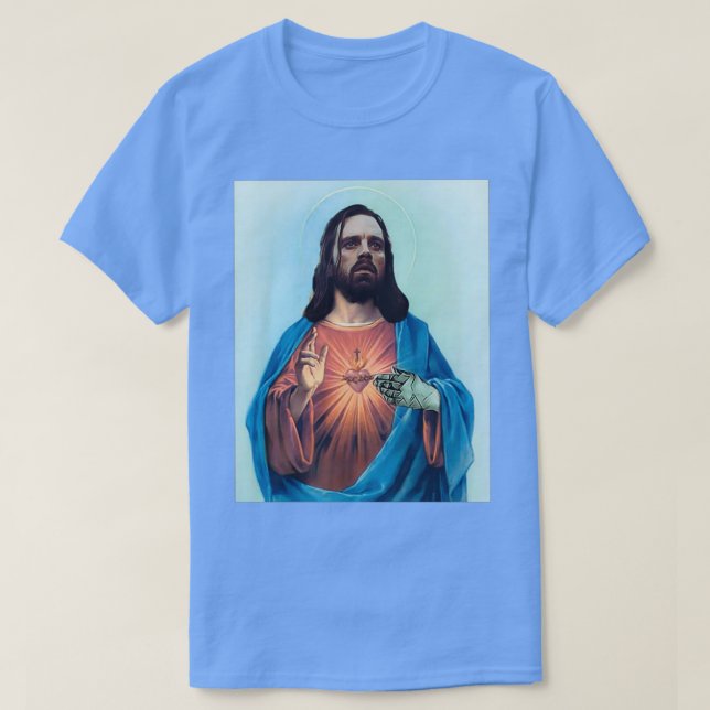Camiseta jesus bucky barnes (Diseño del anverso)