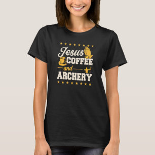 Camiseta Jesús Café y Archer Cristiano Arquero