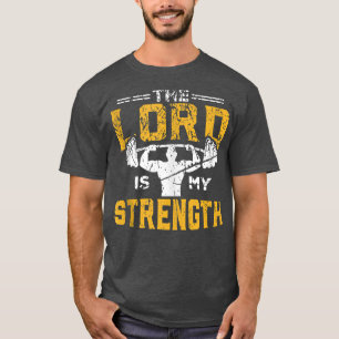 Camiseta Jesús Cálculo El Señor es mi Dios Cristiano Fuerte