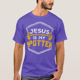 Camiseta Jesús Calentador Jesús es mi regalo de gimnasia ar