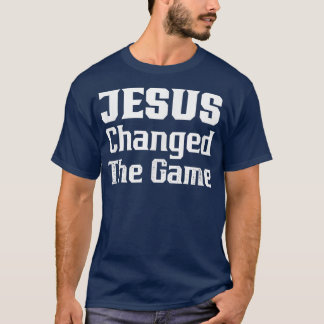 CAMISETA JESÚS CAMBIÓ EL DISEÑO GRÁFICO DEL JUEGO CHRISTIAN