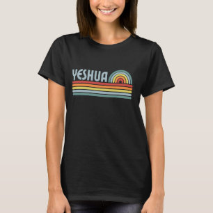 Camiseta Jesús Camisas De Yeshua En Retro De Atardecer Vint