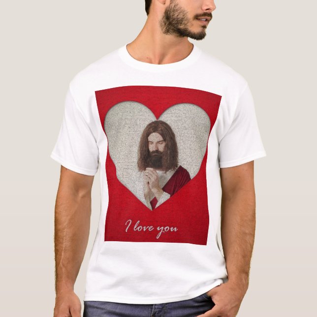 Camiseta Jésus Christ  (Anverso)