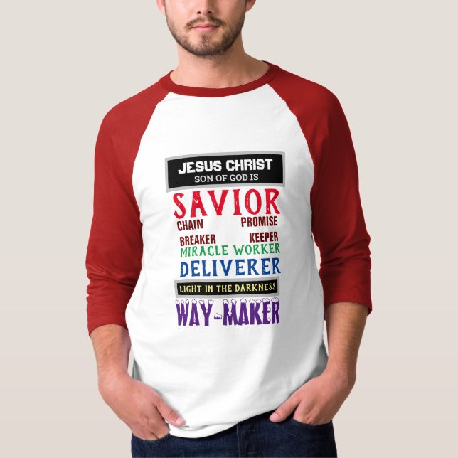 CAMISETA JESUS CHRIST WAKER CHRISTIAN (Anverso)