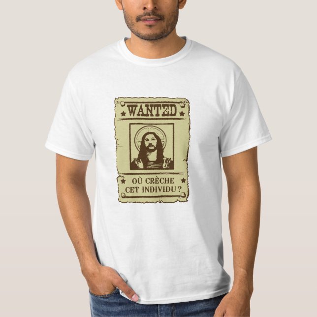 Camiseta Jesus Christ Wanted (Anverso)
