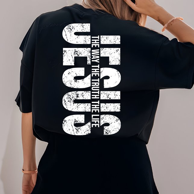 Camiseta Jesus Christan Religious Faith Bible Verse Church  (Subido por el creador)