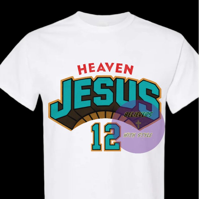 Camiseta Jesús - Cielo - Cristiano (Subido por el creador)