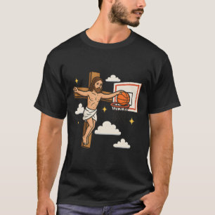 Camiseta Jesus Clava Divertido Religión Cristiana Jesús Jug