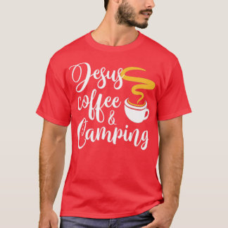 Camiseta Jesus Coffee Camping