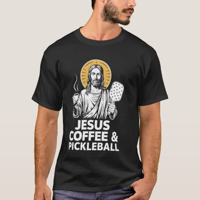 Camiseta Jesus Coffee Pickleball (Anverso)