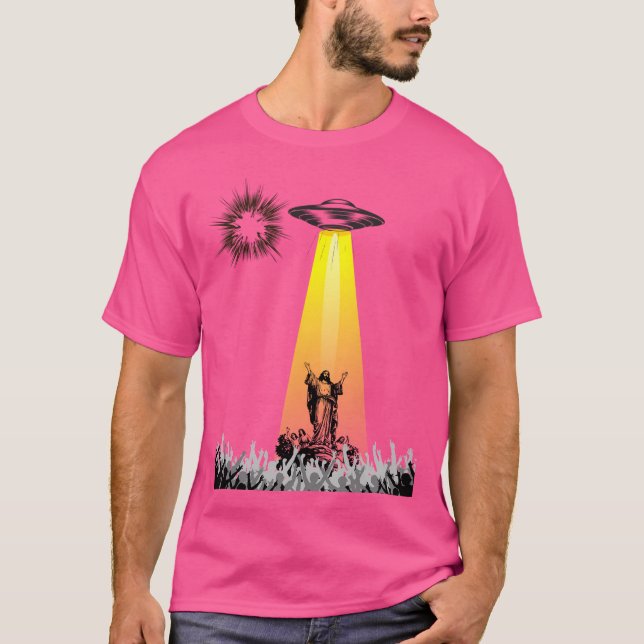 Camiseta Jesús Como Extranjero (Anverso)