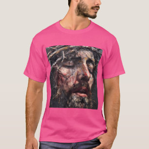 Camiseta Jesús Con Corona De Espadas