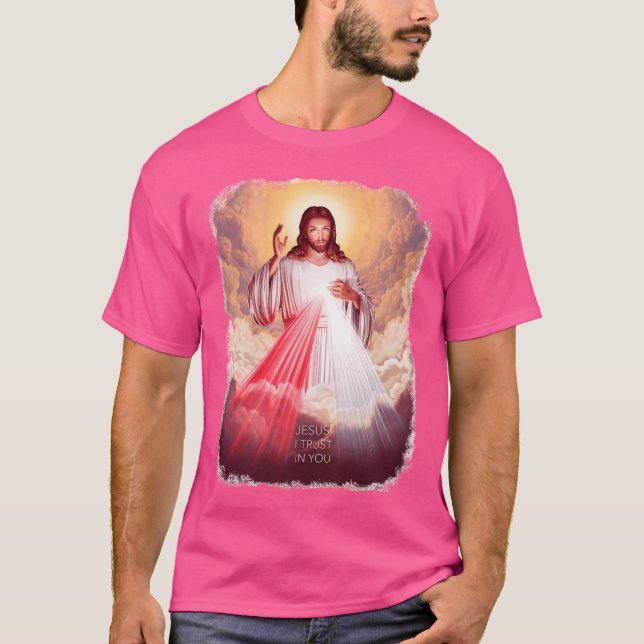 Camiseta Jesús Confié En Ti (Anverso)