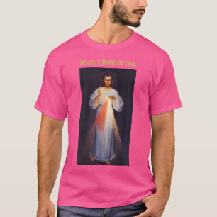 Camiseta Jesús Confío En Ti Divina Misericordia