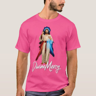 Camiseta Jesús Confío En Ti Divina Misericordia Católica