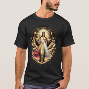 Camiseta Jesús Confío En Ti Divina Misericordia Católica