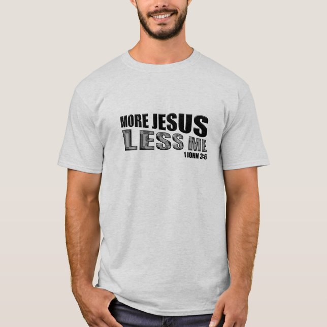 Camiseta ¿Jesús conseguido? (Anverso)