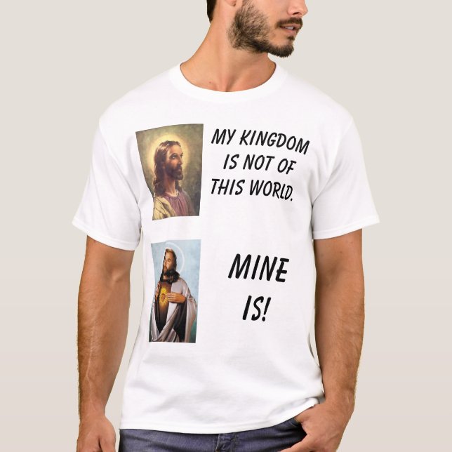 Camiseta Jesús contra Bush (Anverso)