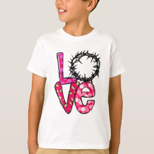 Camiseta Jesús Cristiano Crown Love Easter