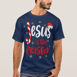 Camiseta Jesús Cristiano Es La Razón Por La Que Candy Cane