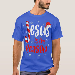 Camiseta Jesús Cristiano Es La Razón Por La Que Candy Cane 