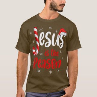 Camiseta Jesús Cristiano Es La Razón Por La Que Candy Cane 