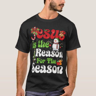 Camiseta Jesús Cristiano La Razón Por La Que Los Navidades 