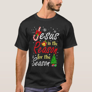 Camiseta Jesús Cristiano La Razón Por La Que Los Navidades 