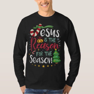 Camiseta Jesús Cristiano La Razón Por La Que Los Navidades 
