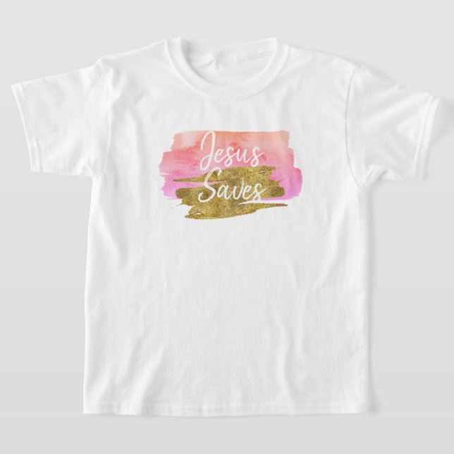 Camiseta Jesús cristiano salva (Distribución)