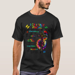 Camiseta Jesús cruza mariposa puedo imaginar a Christian Re