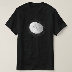 Camiseta Jesús cura la tableta de píldoras Cruz cristiana c