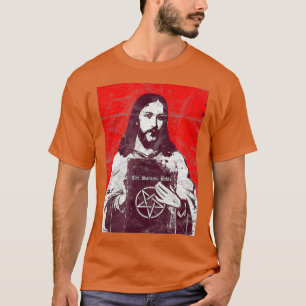Camiseta Jesús de la Biblia Satánica - Muerte atea Metaliza