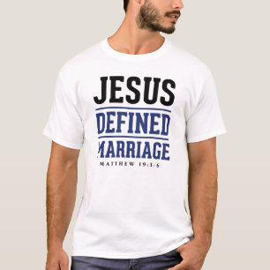 Camiseta Jesús definió boda